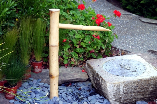 Building a Bamboo same source - water games in the garden