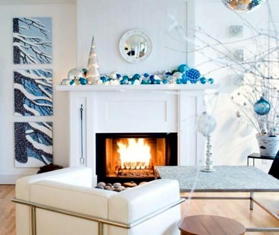 30 Christmas ideas for fireplace