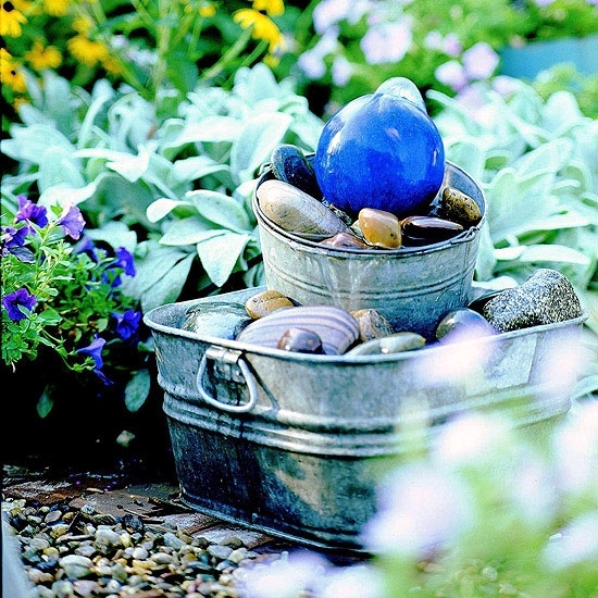 3 refreshing ideas for garden fountains to make your own