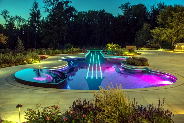 Pool Lights - a highlight in the outer zone
