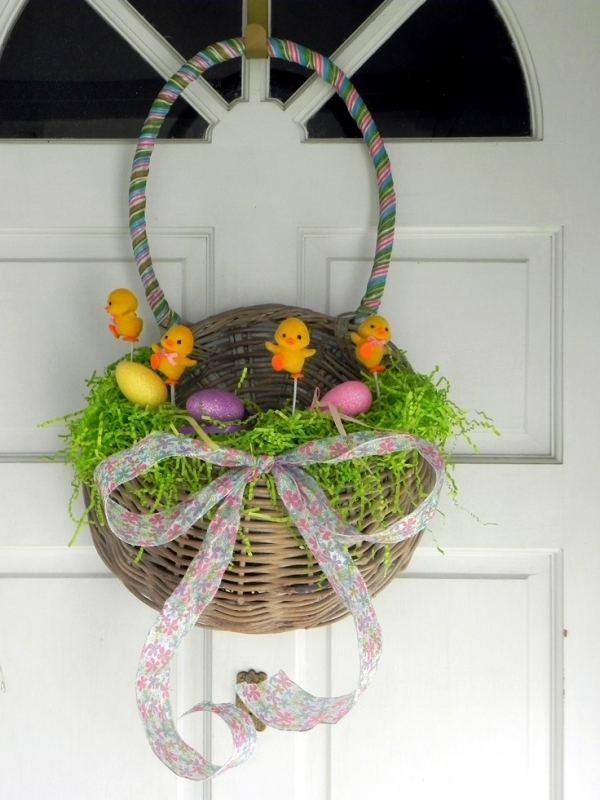 Decorative Crafts with children in the spring and Easter - 20 Great Ideas