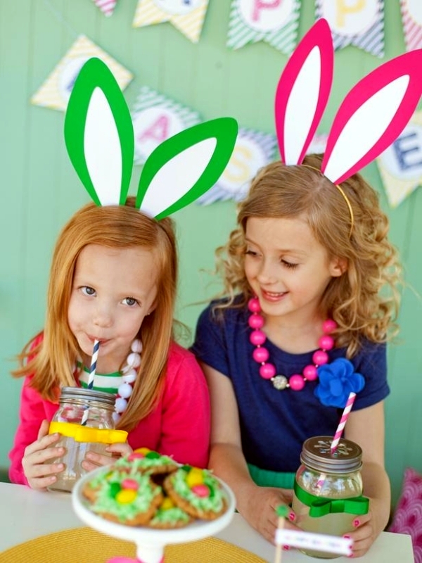 Decorative Crafts with children in the spring and Easter - 20 Great Ideas
