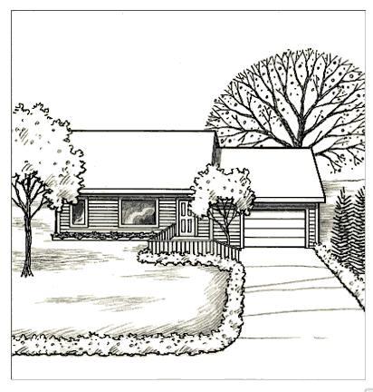 Examples of front garden design and planning family homes