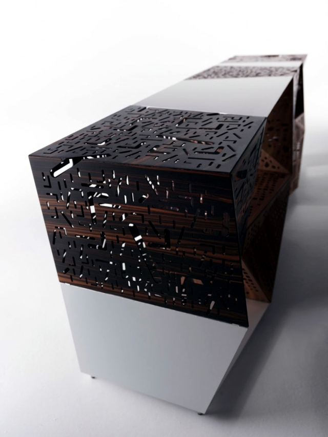Wooden furniture - inspired by the art of Origami Collection
