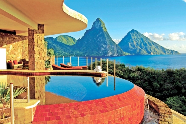 Jade Mountain - luxury in harmony with nature, in the Caribbean