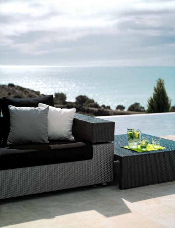 Modern Rattan Garden Furniture Expormin - ideas with a Mediterranean flair