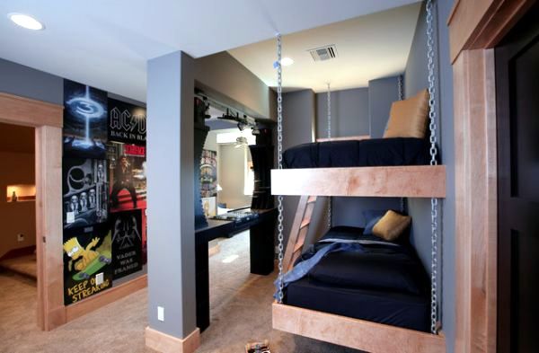 Suspend beds - 29 great design ideas for unique accent in the house