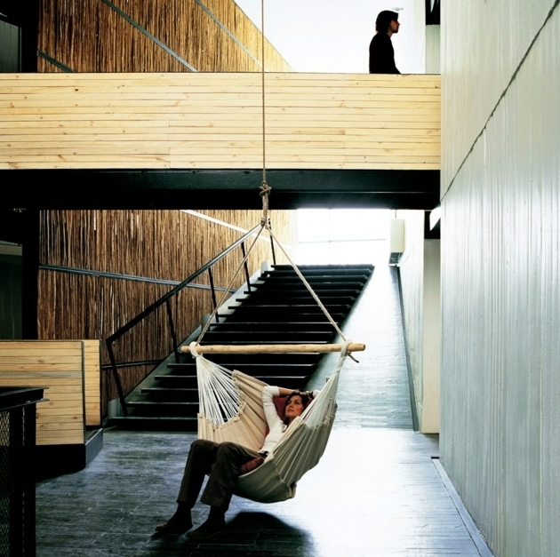 Arty backyard hammock with stand