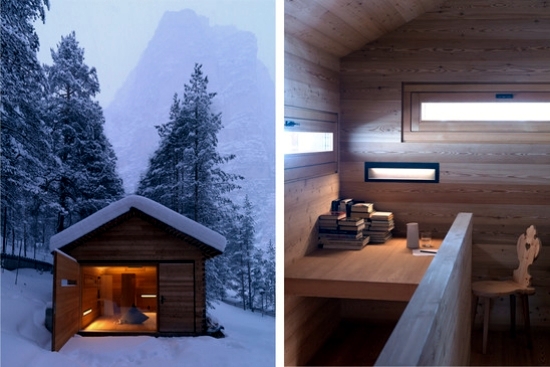 Beautiful signs everywhere interior design with wooden cabin