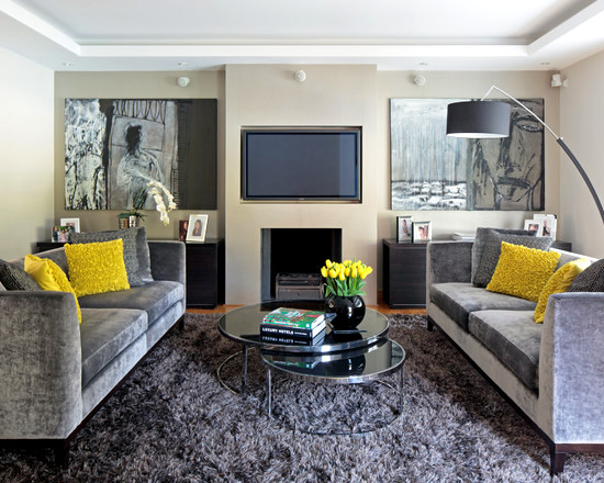 Shaggy Shaggy carpet -120 and stylish ideas for living room furniture