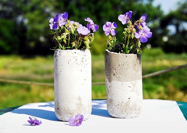 Concrete Planters - highlights and functional design