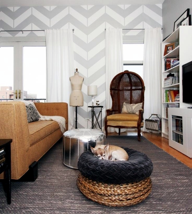 color ideas for living room - gray walls paint