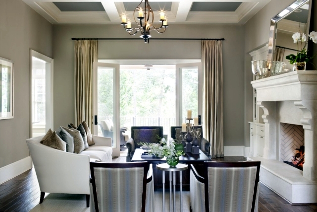 color ideas for living room - gray walls paint
