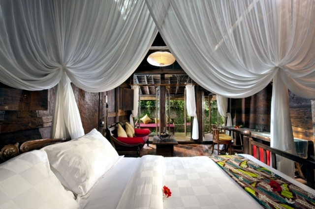Bambu Indah Boutique Hotel, Bali offers luxury and wild at the same time