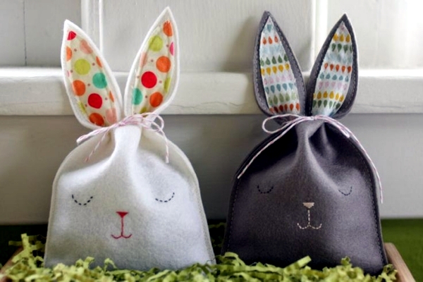 Easter Bunny Crafts - ideas for decorating colorful and cheerful Easter