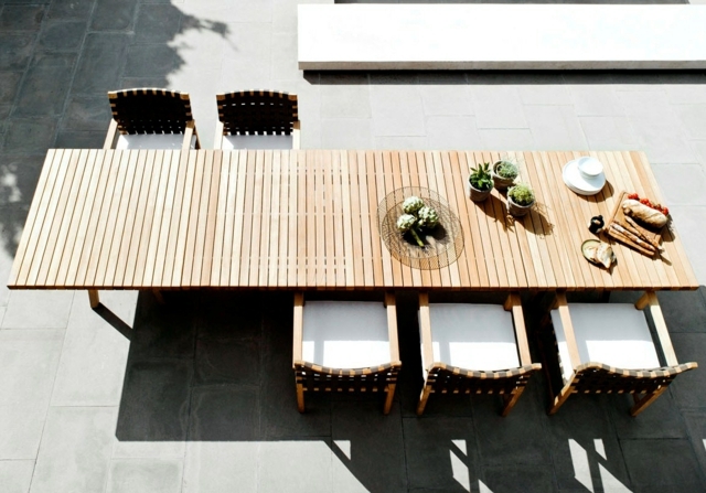 Teak garden furniture elegance and functionality Tribe