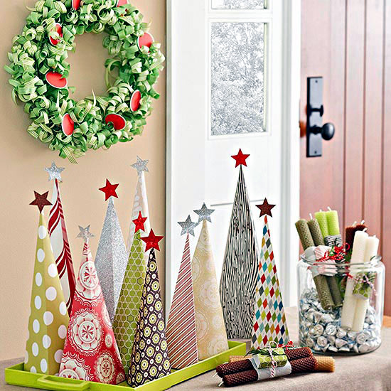 Weihnachstdeko for small apartment - creative ideas in a small space