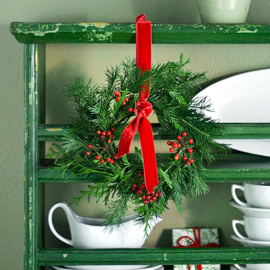 Weihnachstdeko for small apartment - creative ideas in a small space