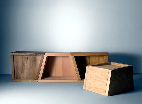 Solid wood furniture Modern Walnut Milano Spazio RT