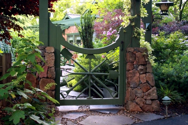 26 ideas for garden gates and garden gates - the first to welcome us