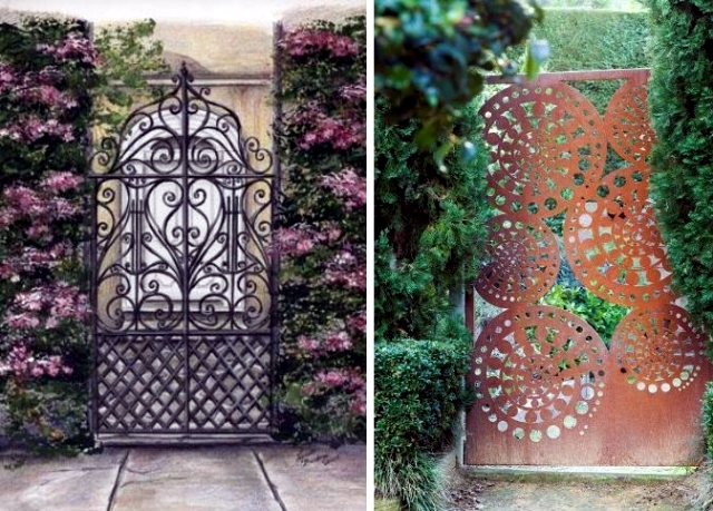 26 ideas for garden gates and garden gates - the first to welcome us