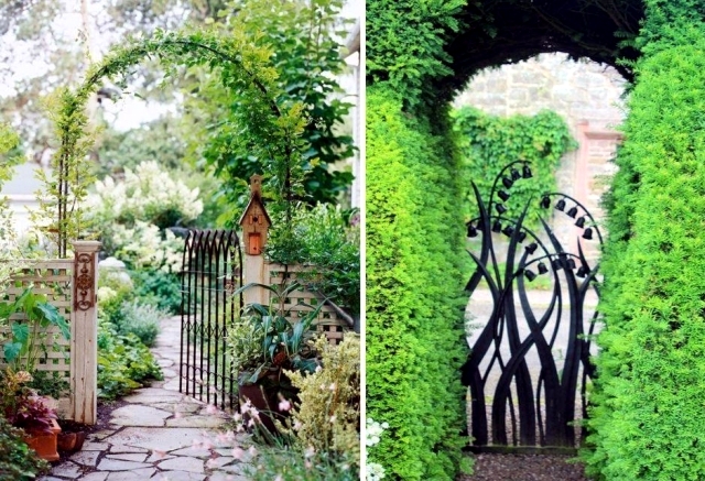 26 ideas for garden gates and garden gates - the first to welcome us