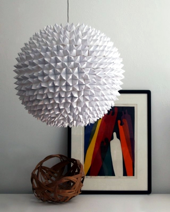 Fashion tinker lamp - new ideas with paper