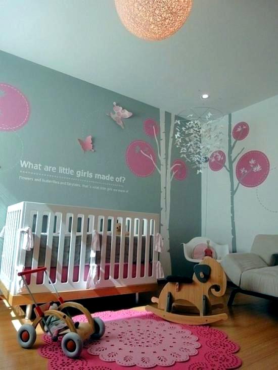 Soft pastel and warm colors - Nursery Decoration