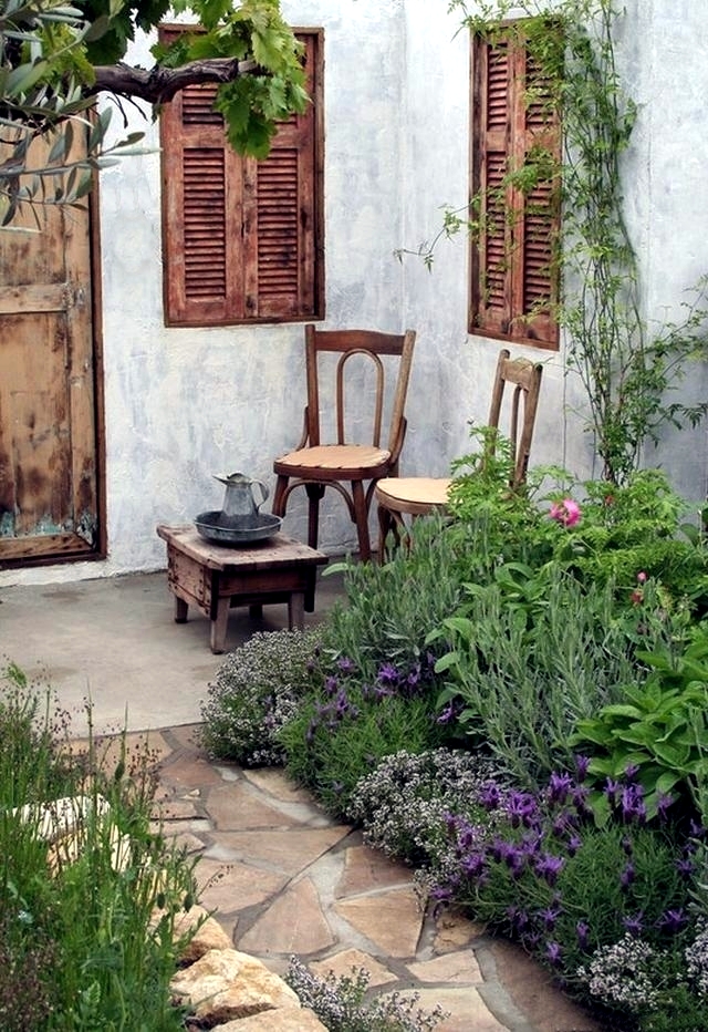 Ideas and tips for designing the bucolic terrace