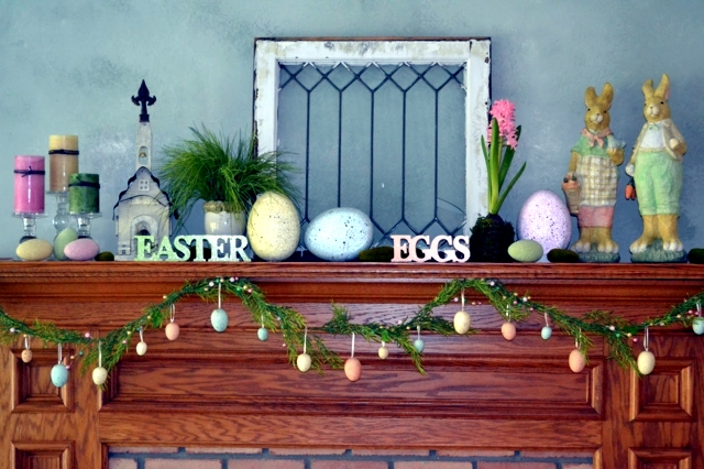 Rabbits fireside - 20 ideas that provide mood of spring!