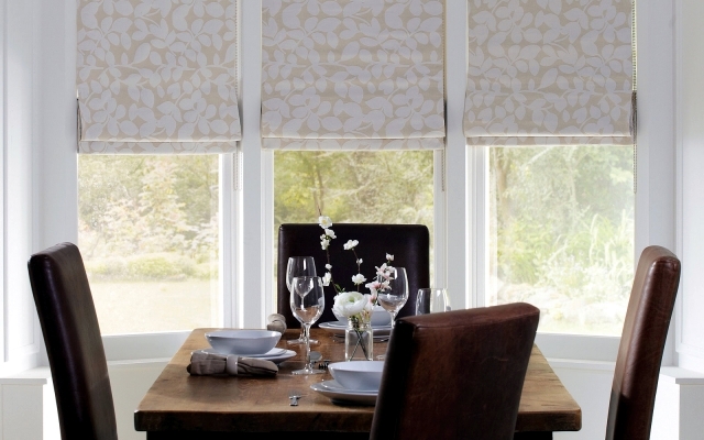 Blinds, pleated blinds, venetian blinds, as an alternative to the standard procedure