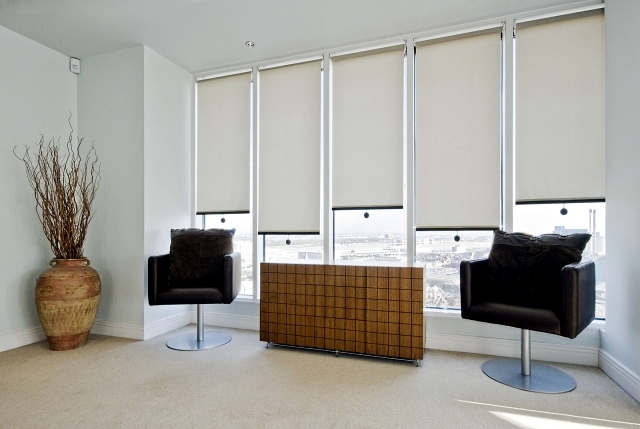 Blinds, pleated blinds, venetian blinds, as an alternative to the standard procedure