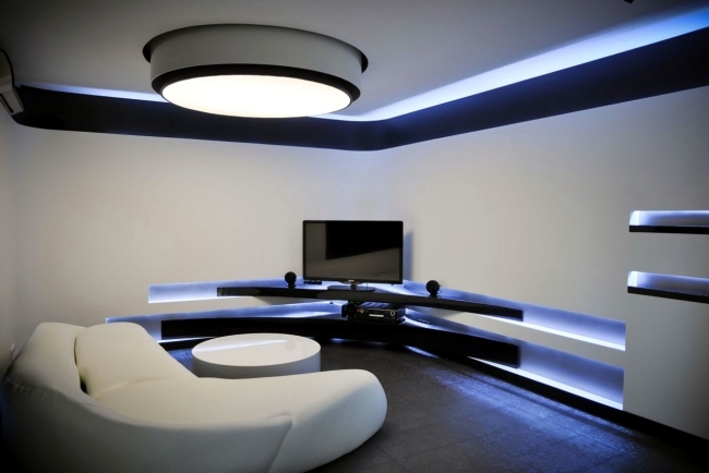 33 ideas for ceiling lighting and indirect effects of LED lighting beautiful