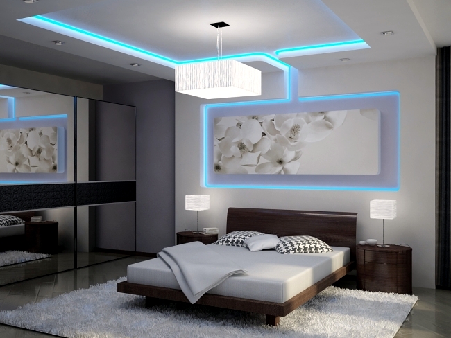 Beautiful Ceiling And Led Lighting, Indirect Ceiling Lighting Ideas