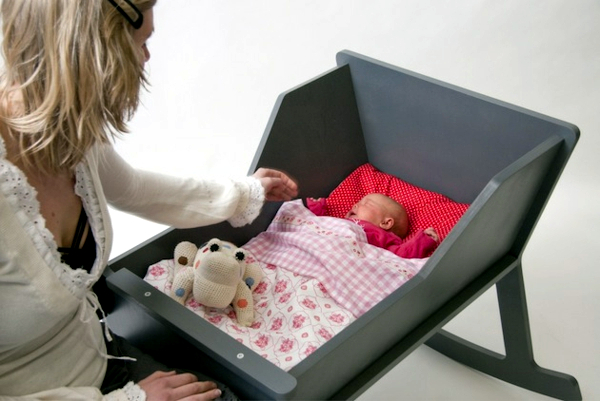 Configure the nursery - rocking lulls baby to sleep