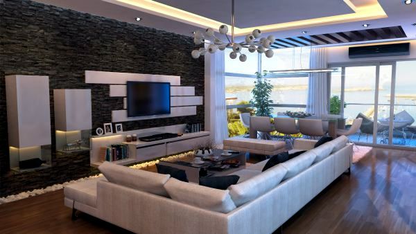 Make the living room