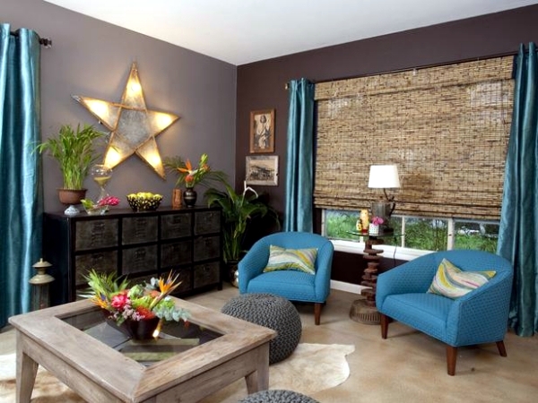 wall design with dark colors - 15 Effective Interior Design Ideas