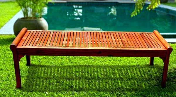 Classic garden bench wooden garden and the tendency of the Somme, 15 Cool Designs