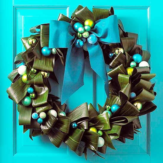 Craft Christmas wreath - 25 inspiring ideas to make your own