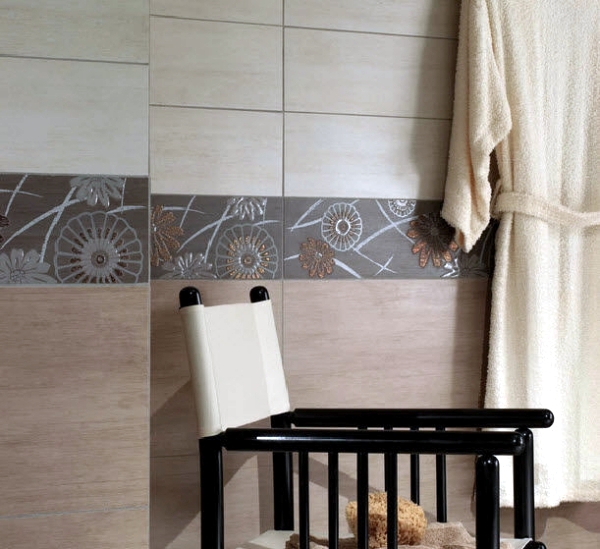 Tiles in wood design by Ariana - Ideas for the bathroom, living room and kitchen