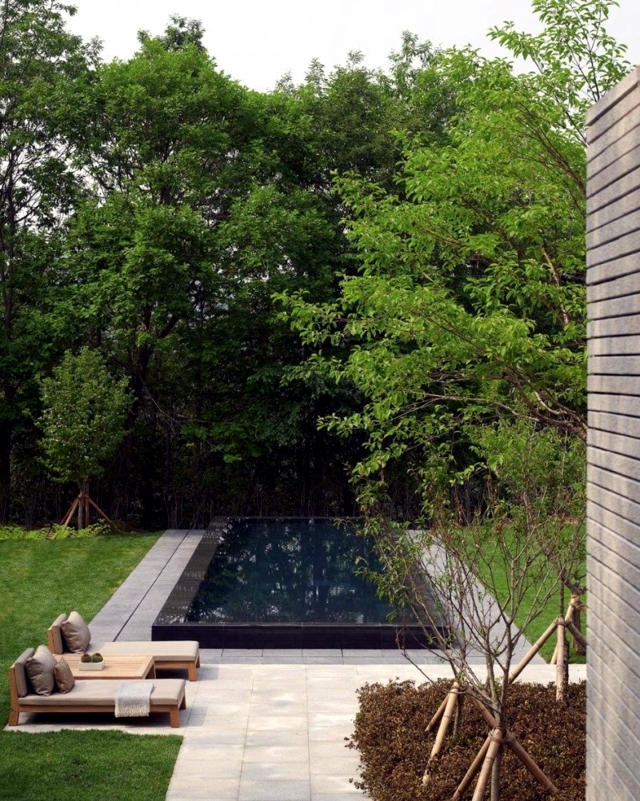 Ideas for the pool in the garden - 59 awesome designs worldwide