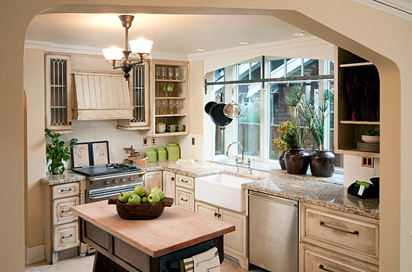 Ideas for decorating the kitchen that make the largest room