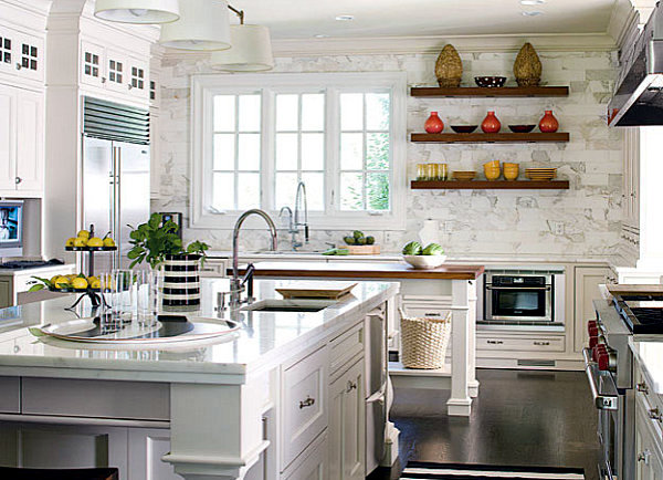 Ideas for decorating the kitchen that make the largest room