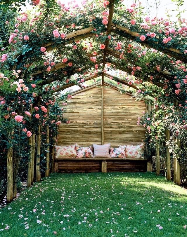 40 ideas for pergola in the garden good sun protection and privacy ...