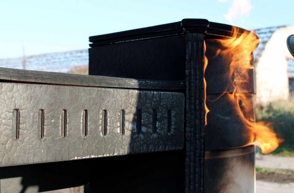 Amazing furniture design wood burned Yaroslav Galant