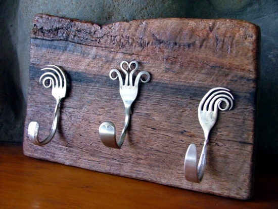 15 Creative Ideas for DIY Upcycling hooks
