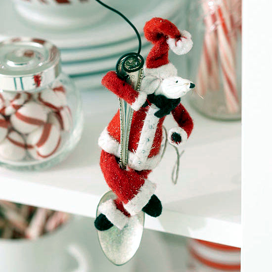 Luxury decoration Father Christmas brings joy to children