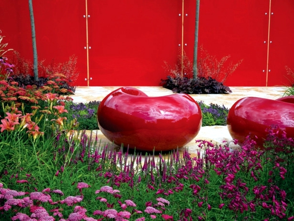 Make and decorate colorful garden - 15 Creative Ideas