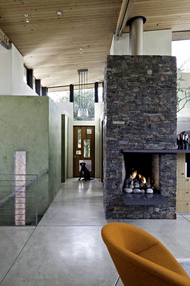 88 ideas for the design of the wall of wood, stone, wallpaper and more