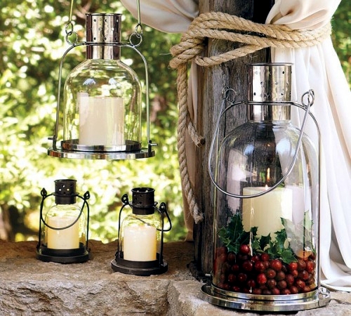 20 creative ideas for art decoration with lantern in the garden to make your own